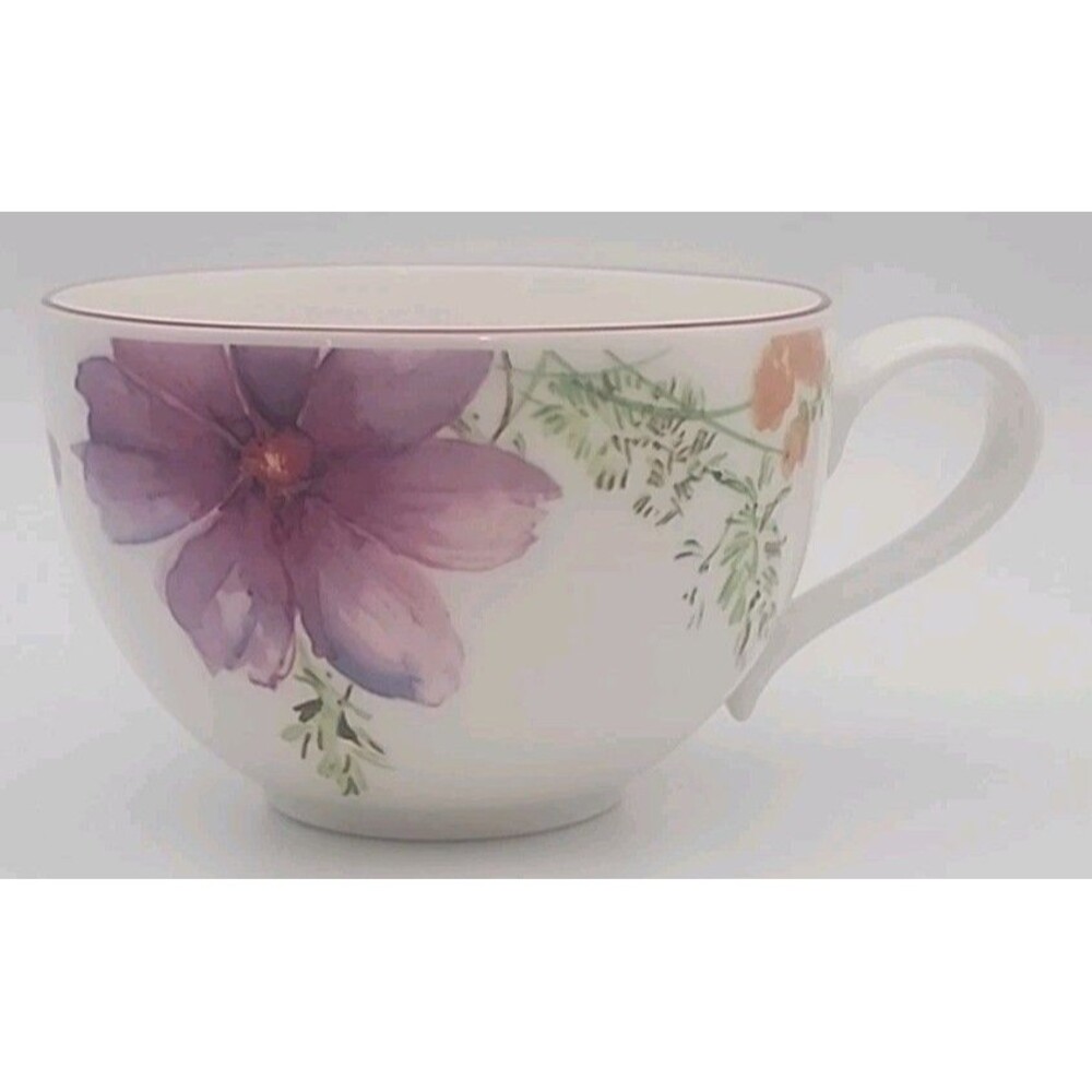Villeroy & Boch Mariefleur TeaCup Premium Porcelain Floral Multi-Color Excellent